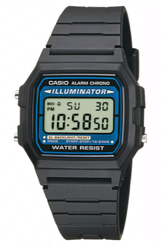 Casio Collection F-105W-1A