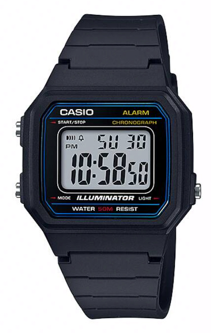 Casio Collection W-217H-1A
