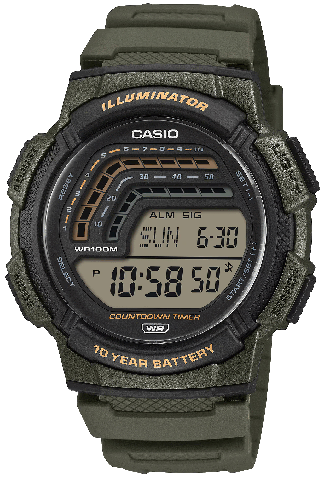 Casio Collection WS-1800-3A