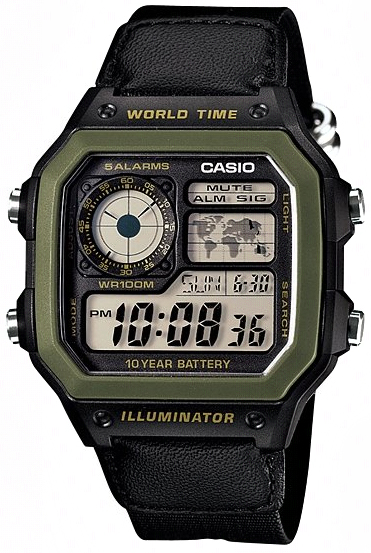 Casio Collection AE-1200WHB-1B