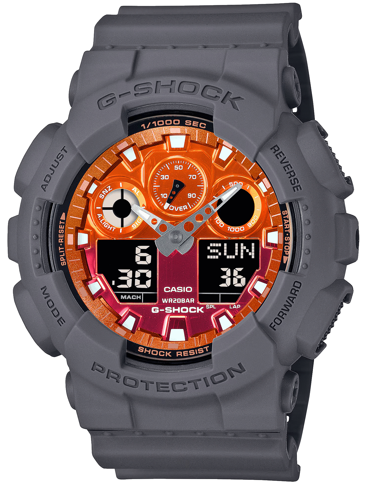 Casio G-SHOCK GA-100FL-8A