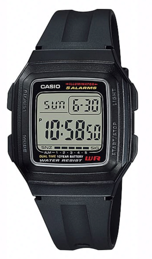 Casio Collection F-201WA-1A