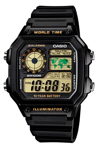 Casio Collection AE-1200WH-1B