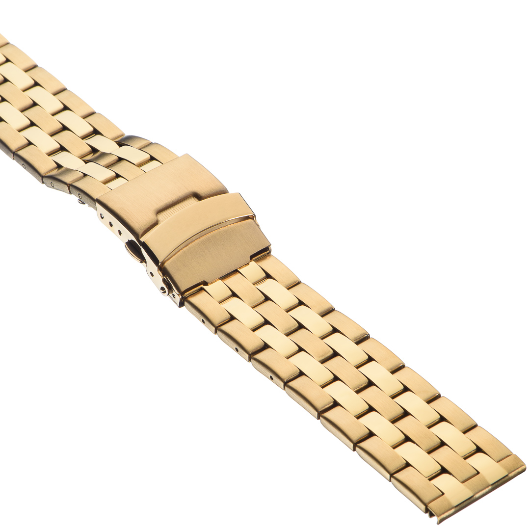 Браслет для часов Inox Plus V-303 IPGold
